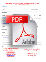 Nomination form in Adobe PDF format